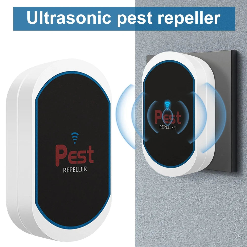 Ultrasonic Pest Repeller Plug-In | Insects, Rats & Mosquitoes Ultrasonic Pest Repeller Qme