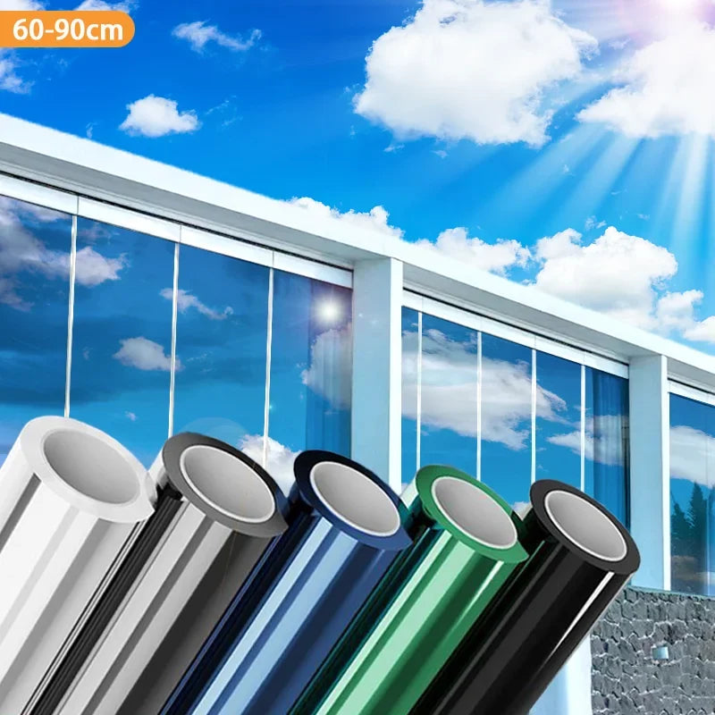 One-Way Mirror Window Film – Heat Control & Privacy Tint Window Privacy Film Qme
