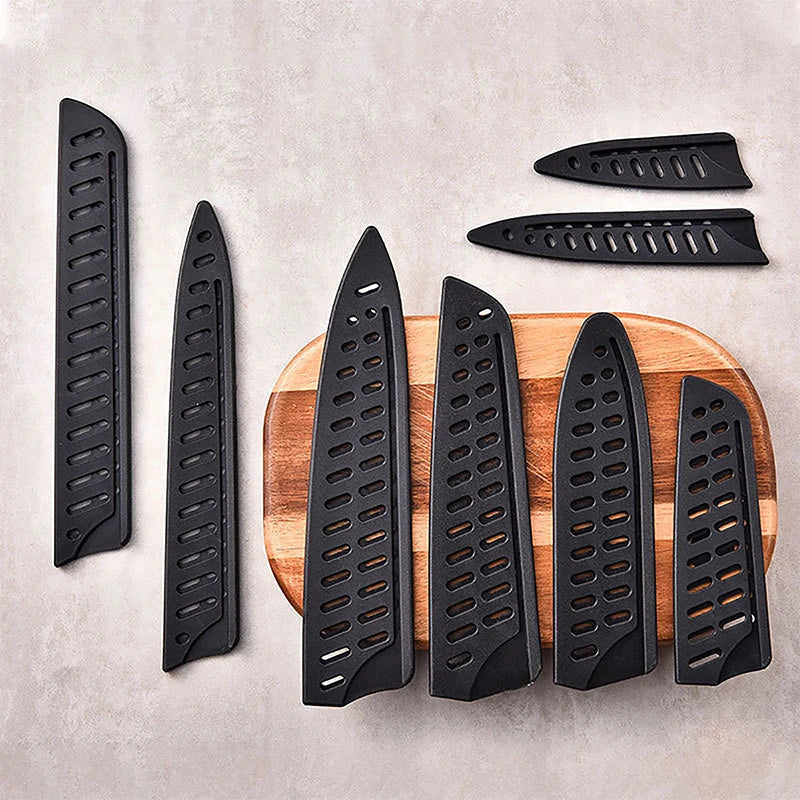 Kitchen Knife Blade Sheaths – Plastic Protective Covers Knife Blade Sheath Qme