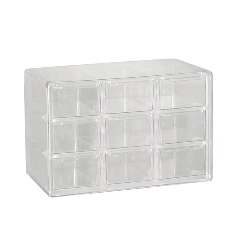 Multi-Grid Contact Lens Storage Box – Large Capacity Organizer Contact Lens Organizer Qme