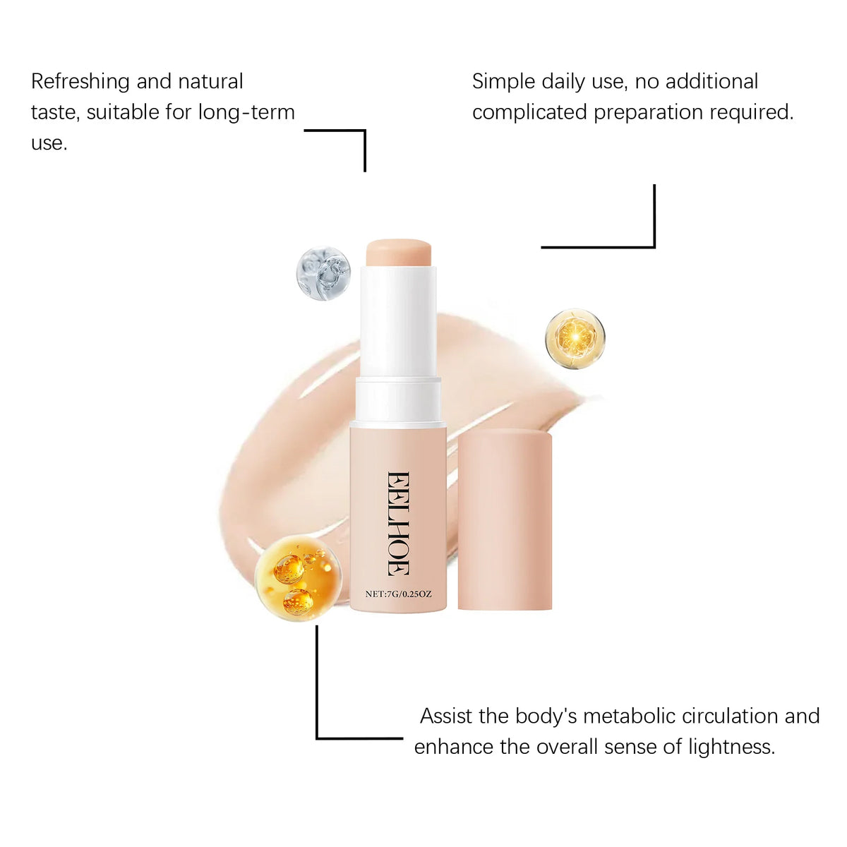 EELHOE Retinol Care Stick – Moisturizing Daily Skin Softener Retinol Skin Stick Qst
