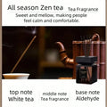 Hotel Grade Flameless Reed Diffuser | Essential Oil Rattan Stick Reed Diffuser Qme All season Zen tea