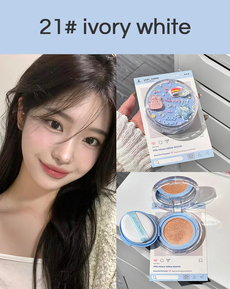JOJO Diary Korean Hydrating Air Cushion BB Cream Concealer Air Cushion BB Cream Qme JJ077-21