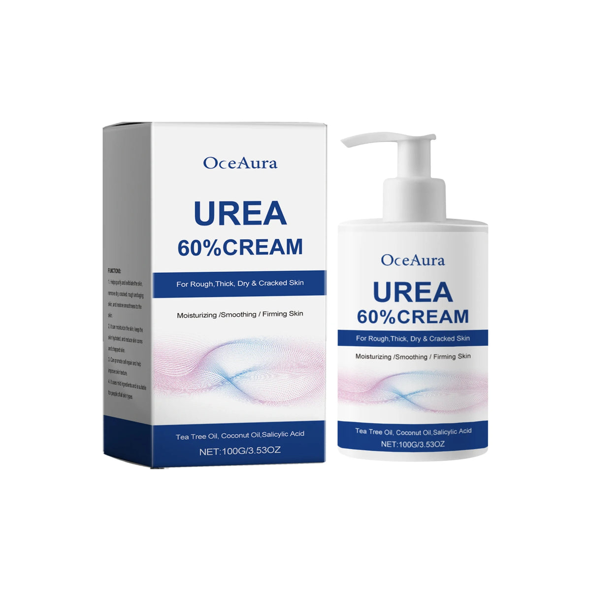 60% Urea Foot Cream – Heel Repair, Moisturizing & Exfoliating Foot Care Cream Qst
