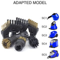 8-Piece Steam Cleaner Brush Set for Kärcher SC1 SC2 SC3 SC4 SC5 Steam Cleaner Accessory Qst As Shown No plug