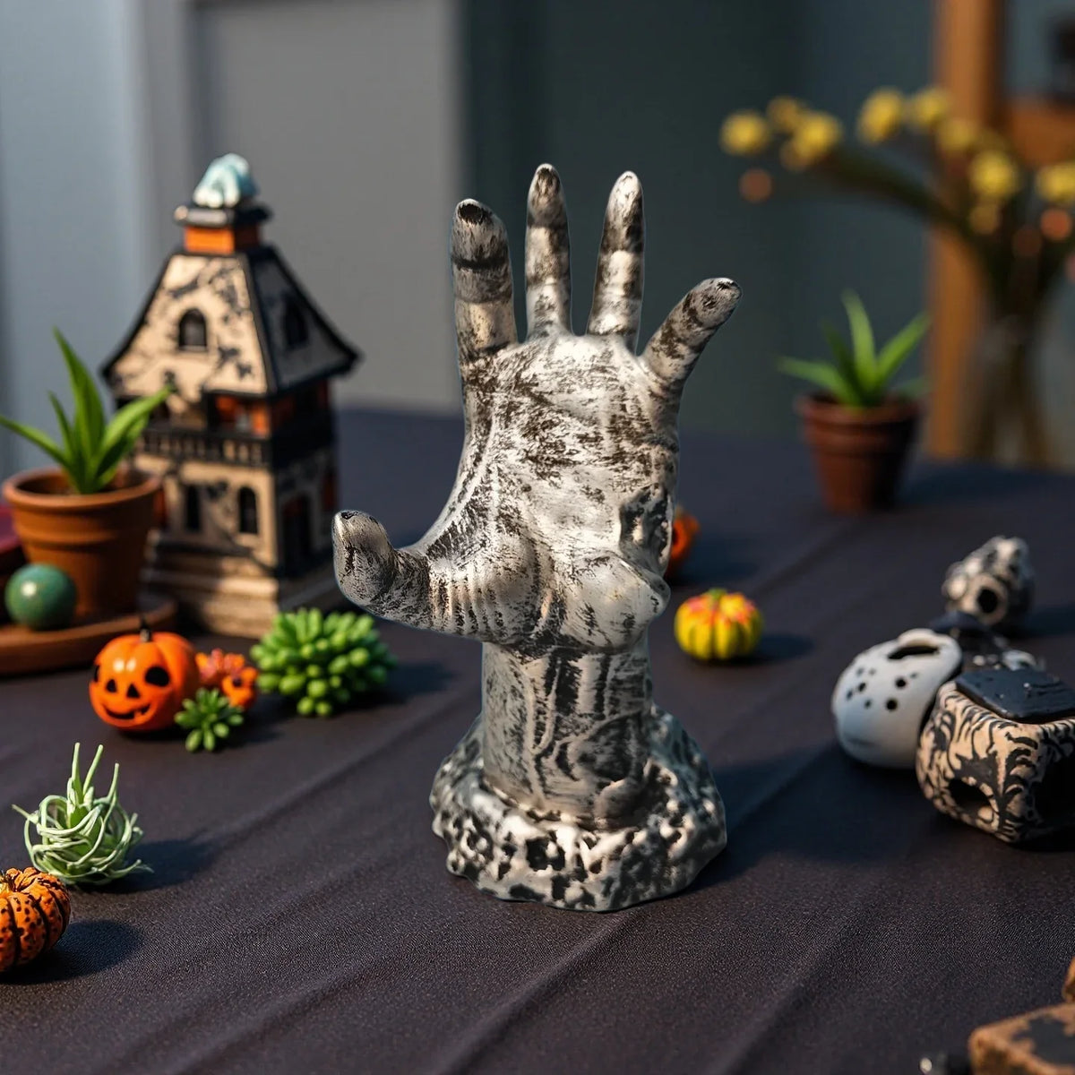 Devil's Hand Halloween Resin Ornament – Outdoor Decor Halloween Ornament Qme