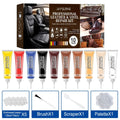Leather Repair Gel for Car Seats, Sofas & Shoes | Qme Leather Repair Gel Qme 10 color Set