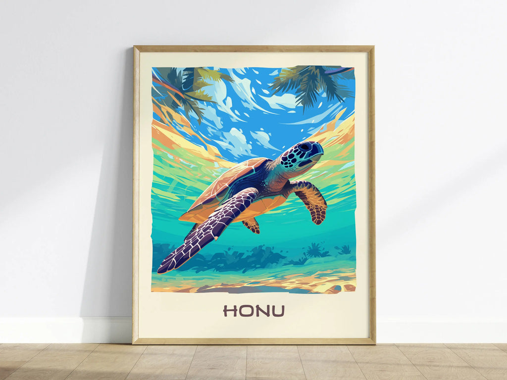 Wildlife Canvas Wall Art – Bear, Sea Turtle, Egret, Bighorn Canvas Wall Art Qst