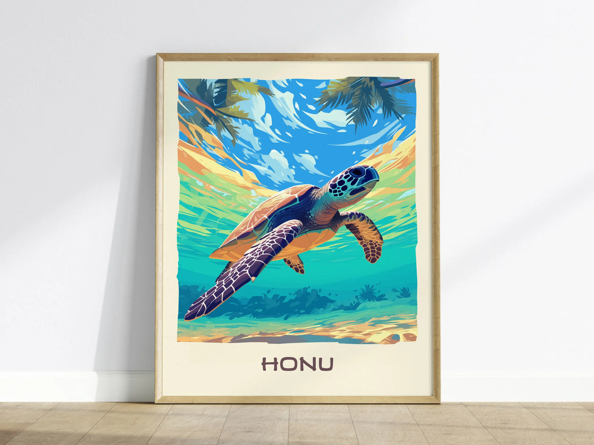 Wildlife Canvas Wall Art – Bear, Sea Turtle, Egret, Bighorn Canvas Wall Art Qst