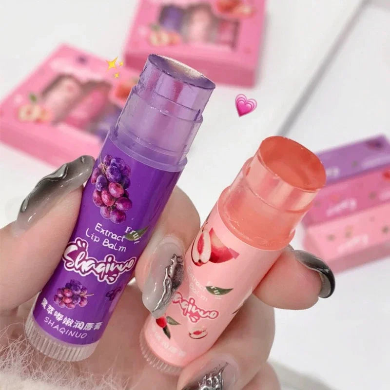Fruit Extract Lip Balm Jelly – Tinted Moisturizing Lip Gloss Tinted Lip Balm Qme
