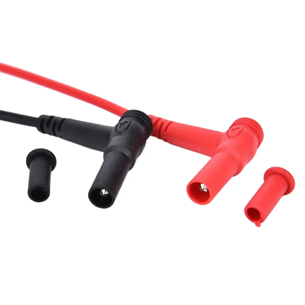 Universal Multimeter Test Lead Probe Wire Pen Set | Copper Tips Multimeter Test Leads Qme