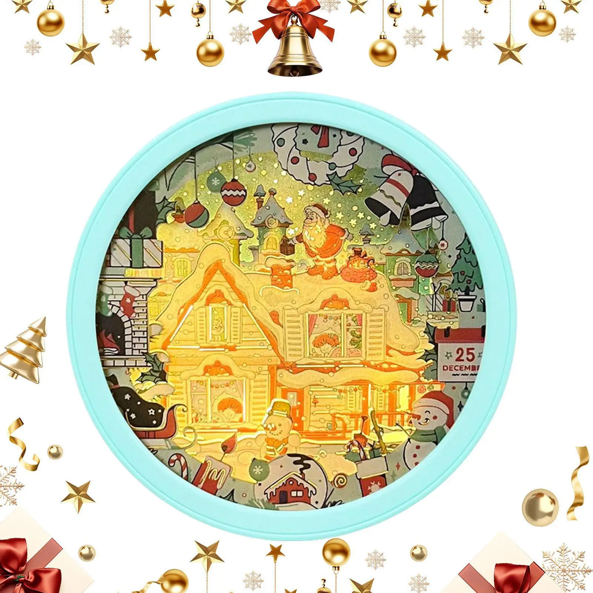 Christmas Refrigerator Magnets – Festive Decal Stickers | Qme Refrigerator Magnets Qme