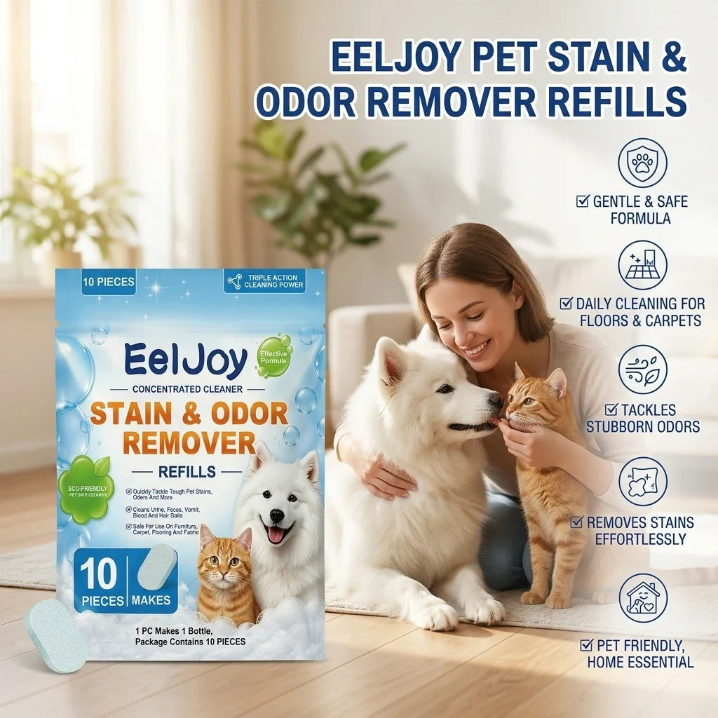 Pet Stain & Odor Remover Tablets 10-Pack | Fabric Cleaner Pet Stain Remover Qme Default Title