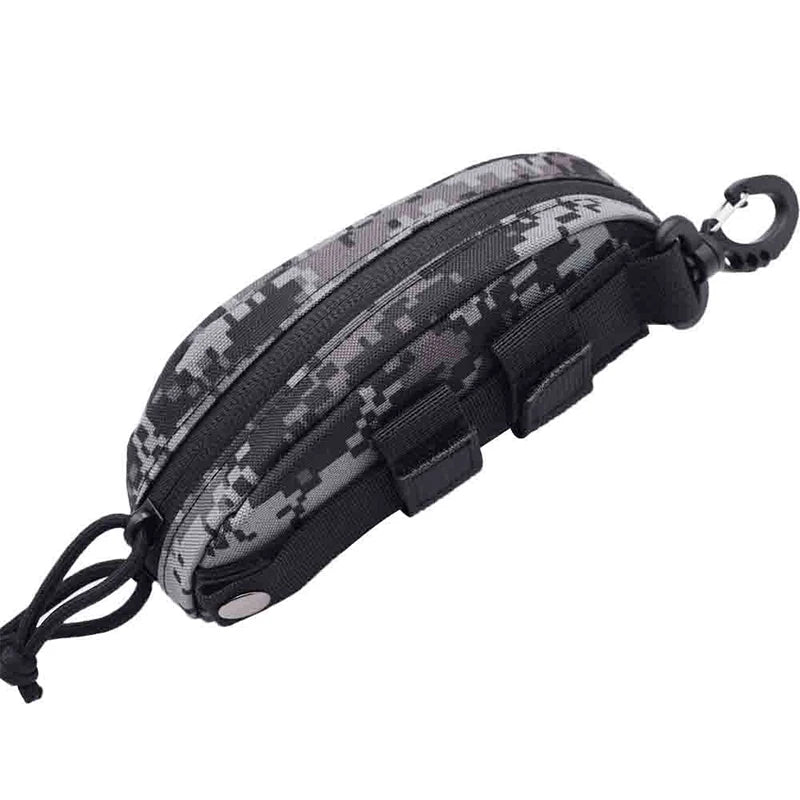 Tactical Hard Glasses Case – Shockproof Outdoor Eyewear Pouch Eyewear Case Qst 1Pcs Style I