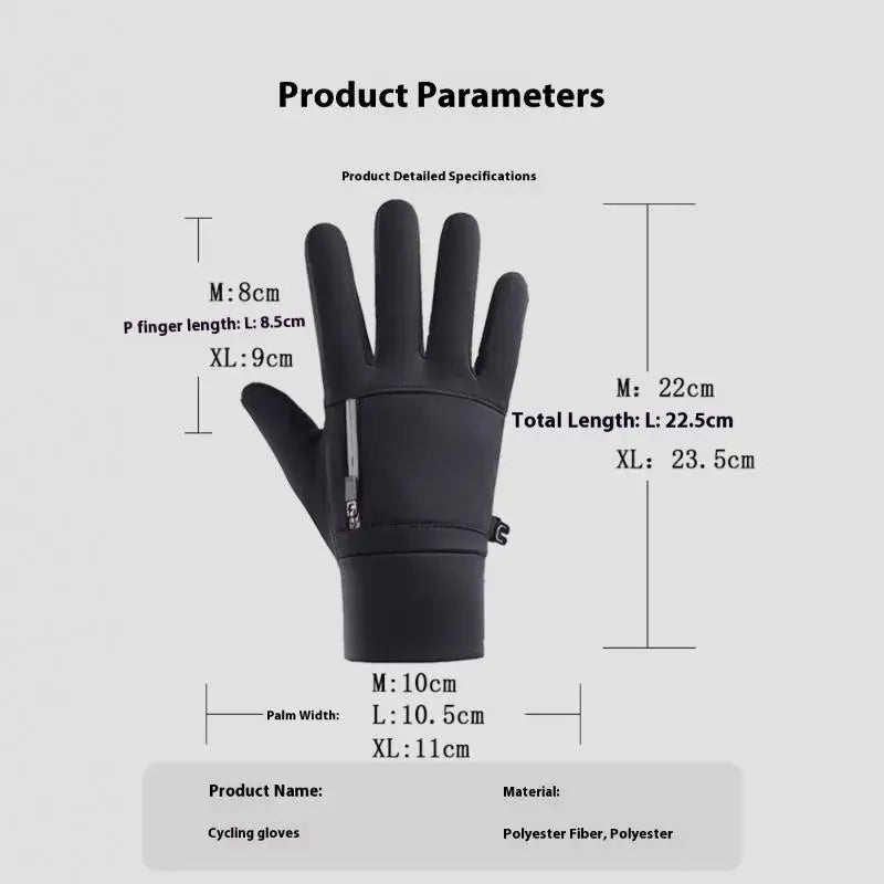 Waterproof Thermal Winter Gloves Men Women | Touchscreen Winter Gloves Qme