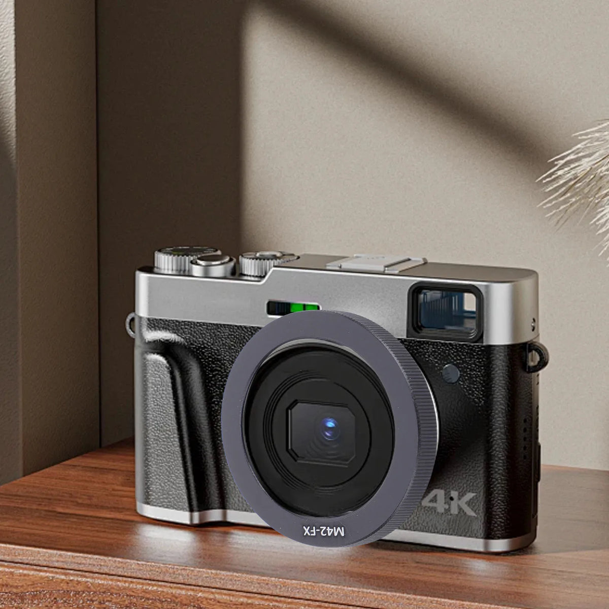 M42 to Fujifilm FX Slim Lens Adapter – Aluminum Alloy Ring Camera Lens Adapter Qst