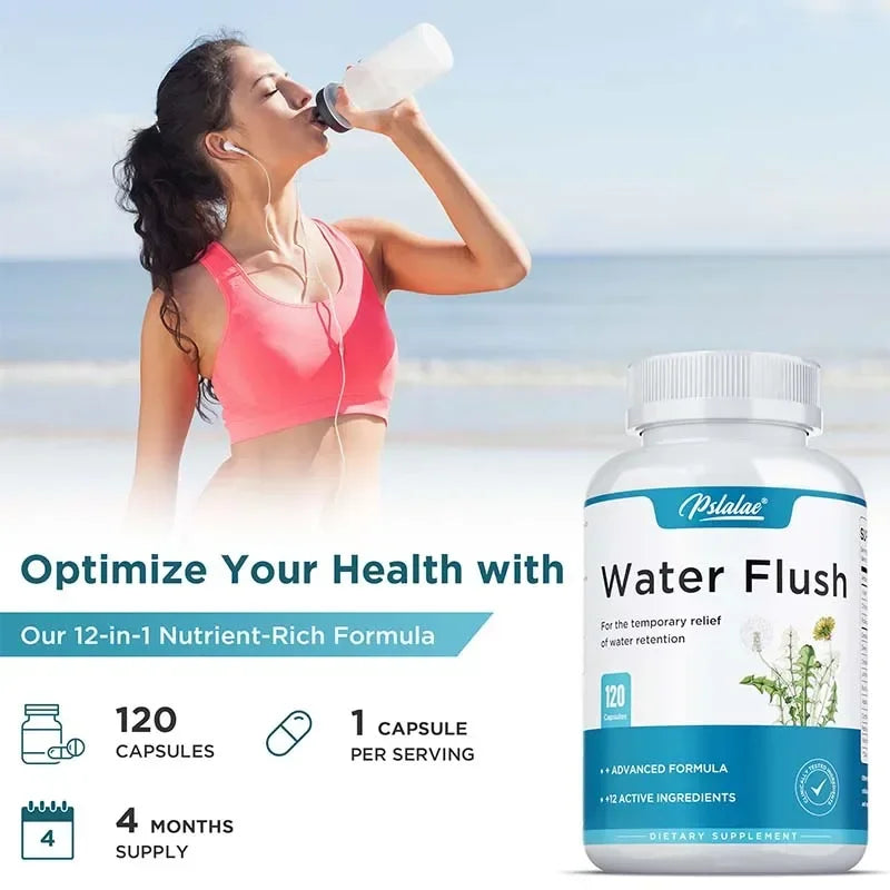Water Balance Supplement – Green Tea, Dandelion & Cranberry Wellness Supplement Qst