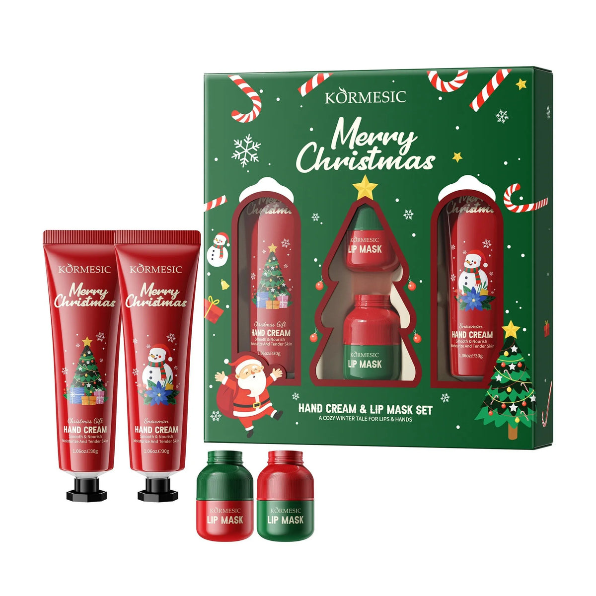 Vitamin E & Avocado Hand Cream Gift Set – Holiday Sachets Hand Cream Gift Set Qst Style B