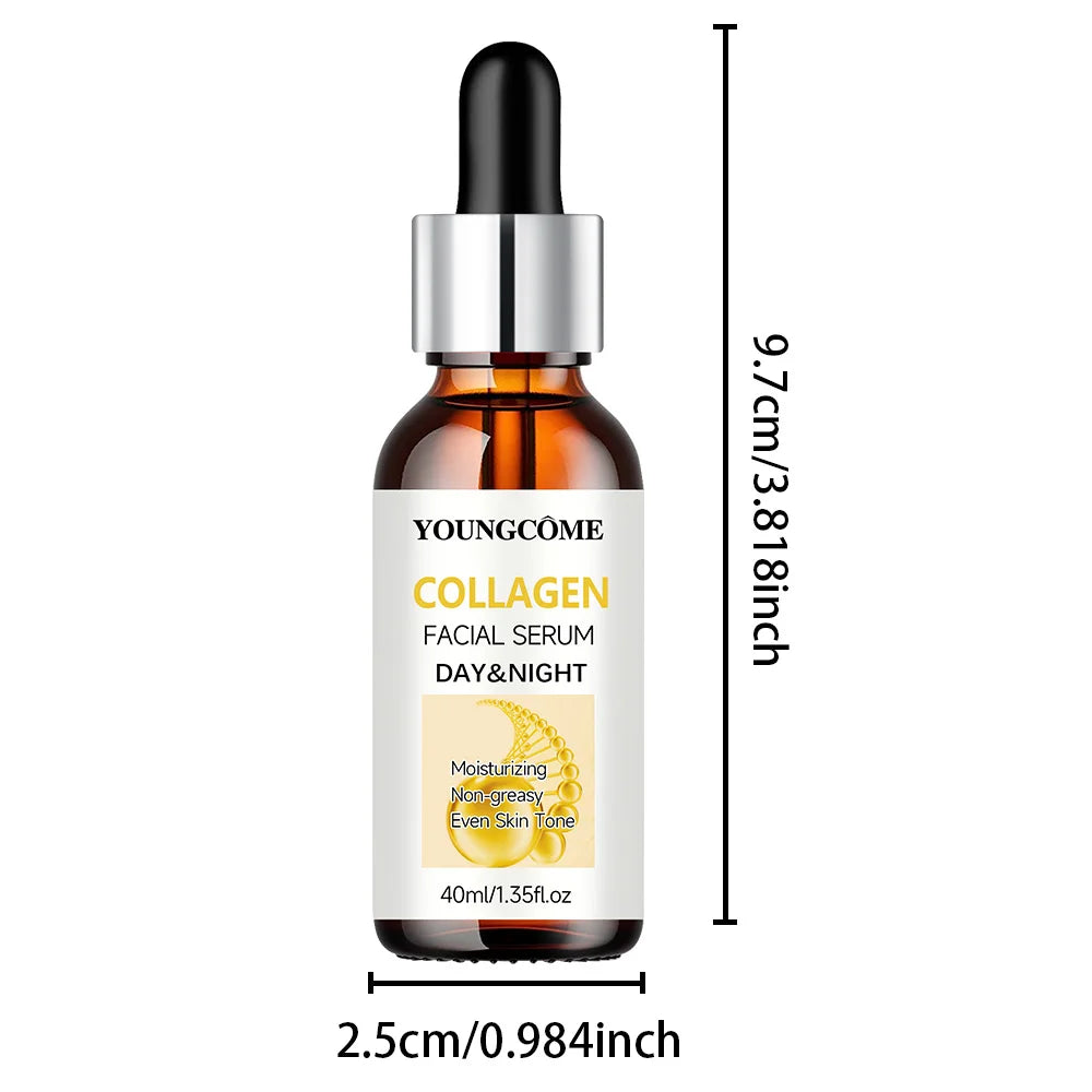 YOUNGCOME Collagen Facial Serum – Firming & Brightening Essence Collagen Face Serum Qst 40ml