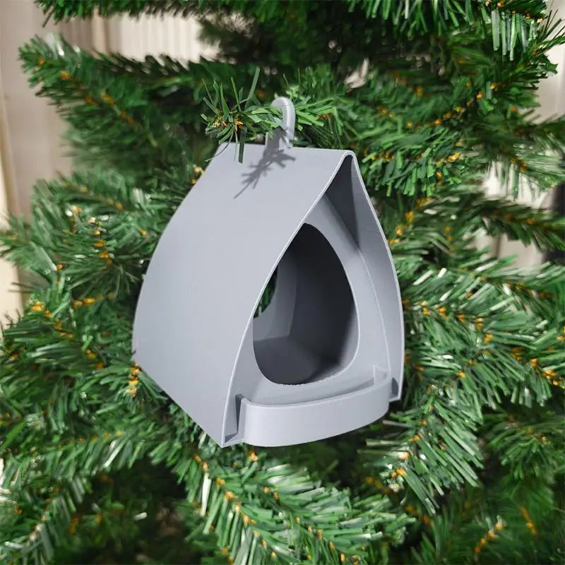 Hanging Bird Feeder House – Outdoor Garden Tree Decor Hanging Bird Feeder Qme