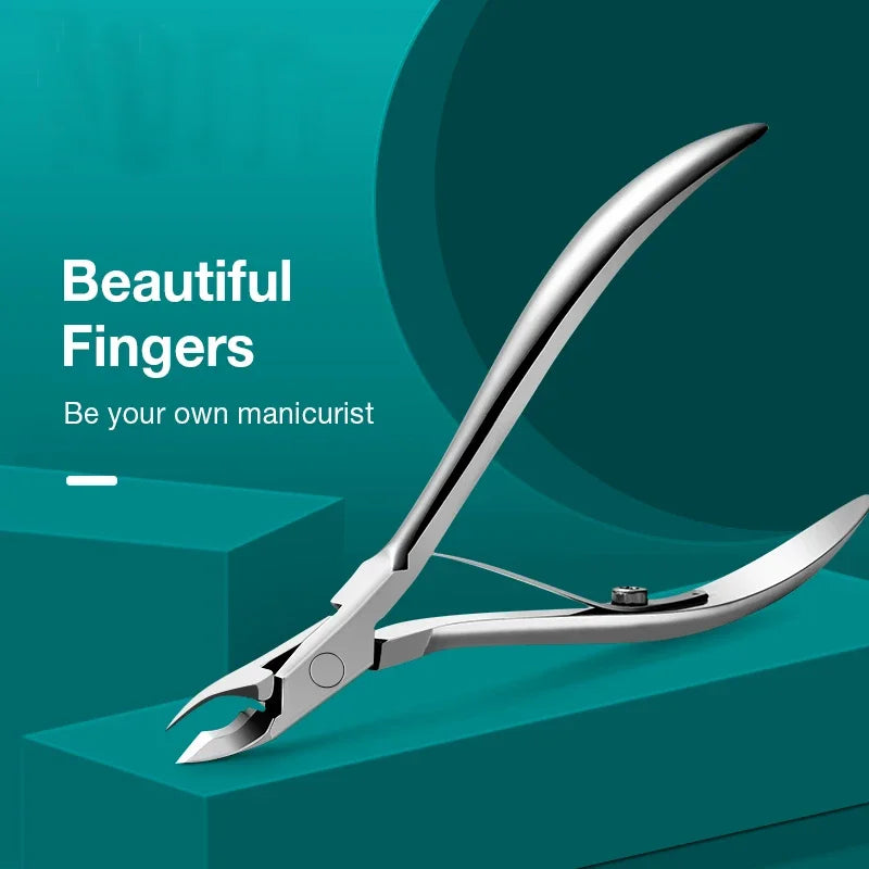 Stainless Steel Nail Cuticle Nipper & Manicure Scissors | Qme Nail Cuticle Nipper Qme
