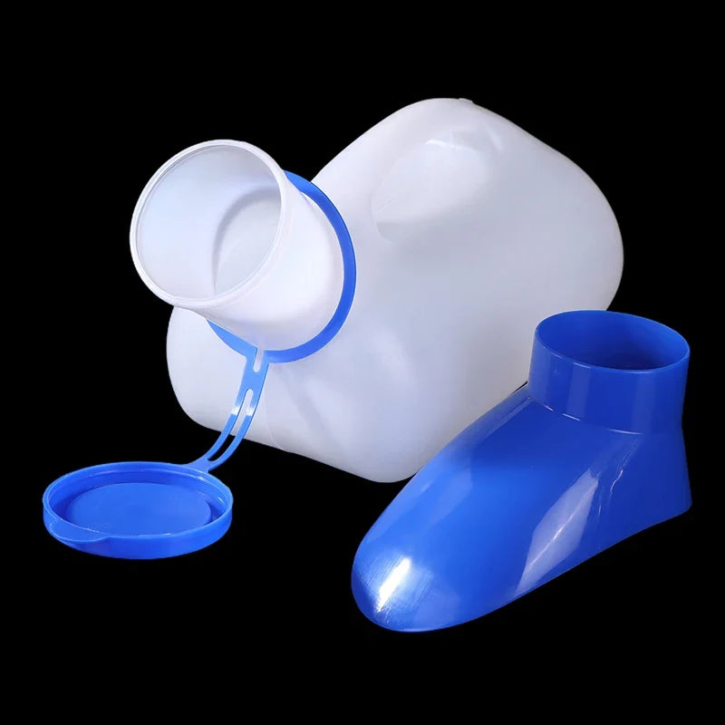 Unisex Portable Travel Urinal Bottle 1000ml – Leak-Proof Portable Travel Urinal Qme