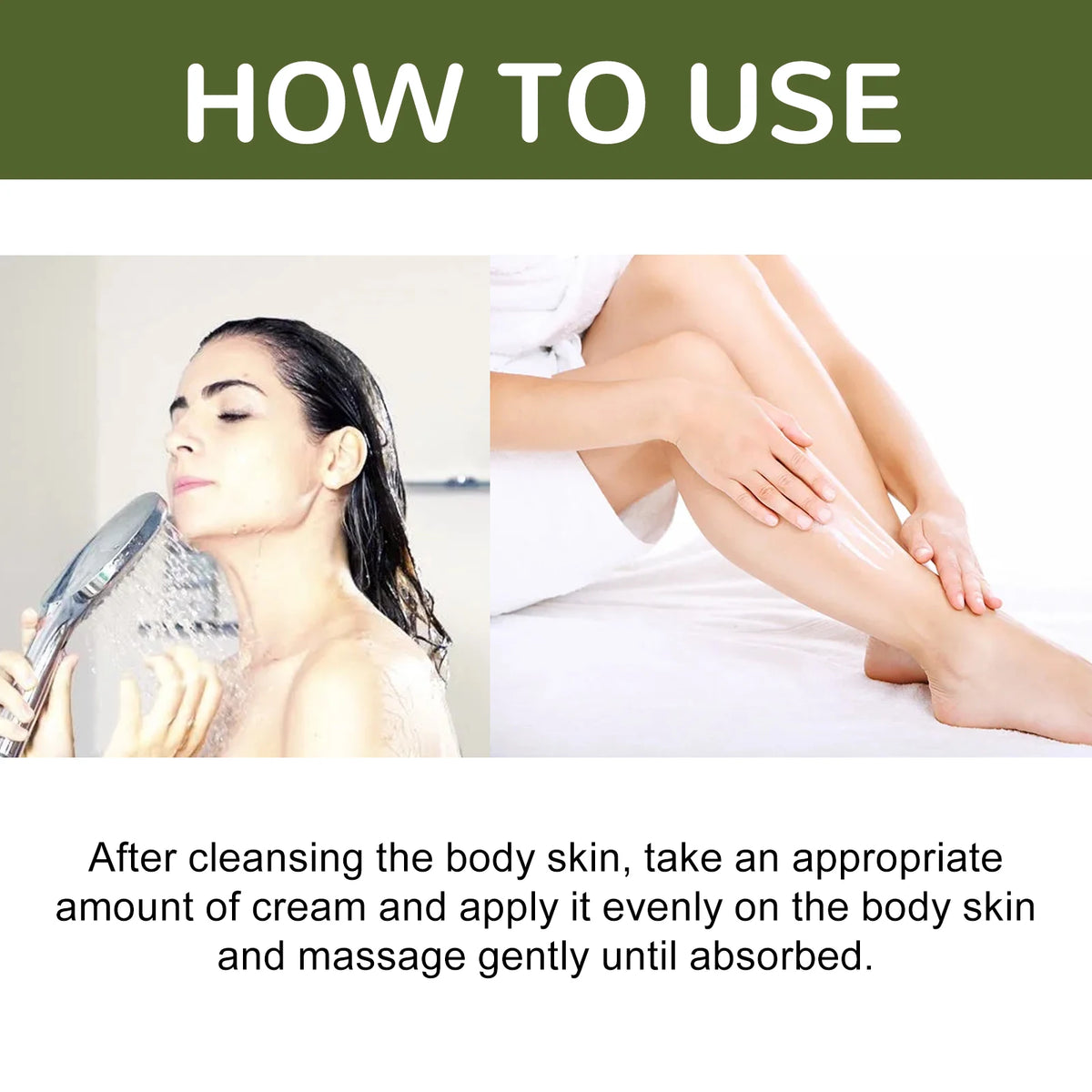 OceAura Green Coffee Body Cream – Firming & Moisturizing 100g Body Firming Cream Qst