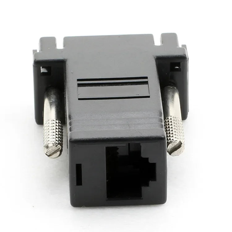 VGA to RJ45 Extender Adapter – CAT5 CAT6 LAN Network Cable VGA Network Adapter Qme
