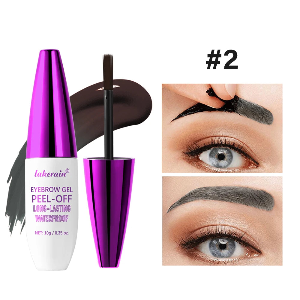 Waterproof Tear-Off Eyebrow Dye Glue – 4 Colors, Long-Lasting Eyebrow Dye Glue Qst 02