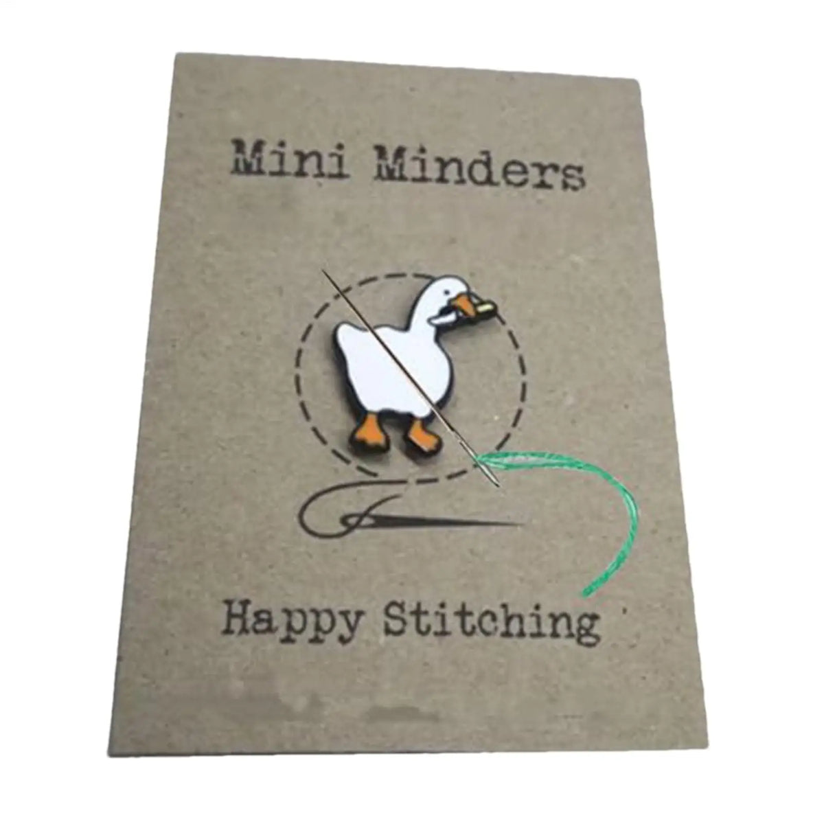 Duck Shaped Magnetic Needle Minder for Sewing & Quilting Needle Minder Qme