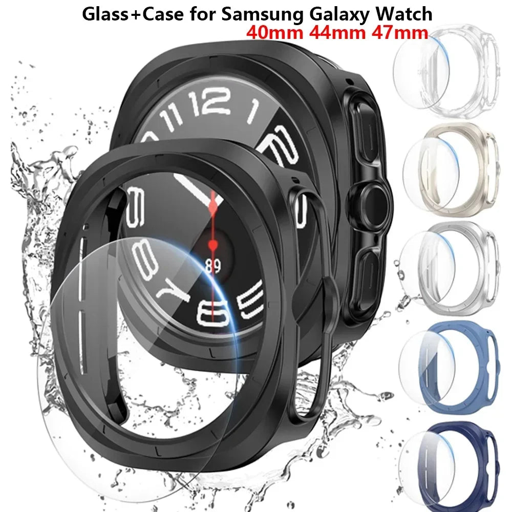 Samsung Galaxy Watch 7 Ultra 47mm Waterproof Hard Bumper Case Smartwatch Bumper Case Qme