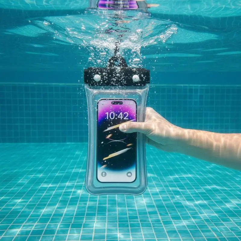 Waterproof Phone Pouch Bag – Swimming Armband & Lanyard Waterproof Phone Pouch Qme