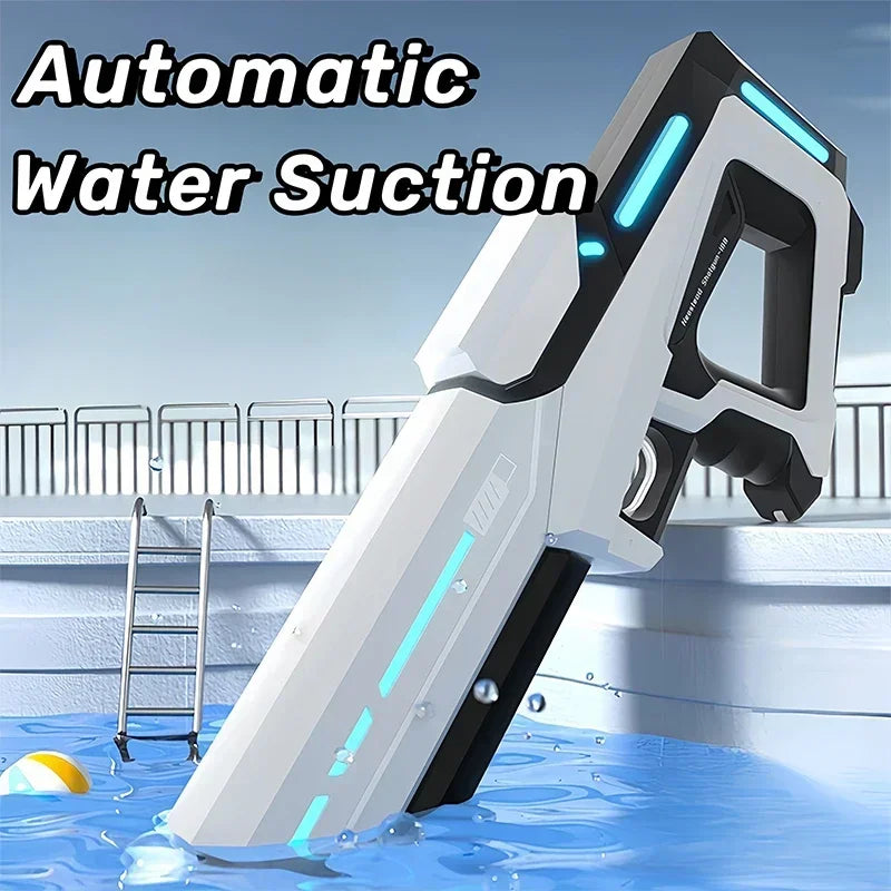 Electric Automatic Water Gun Toy – Kids Summer Outdoor Play Electric Water Gun Qme