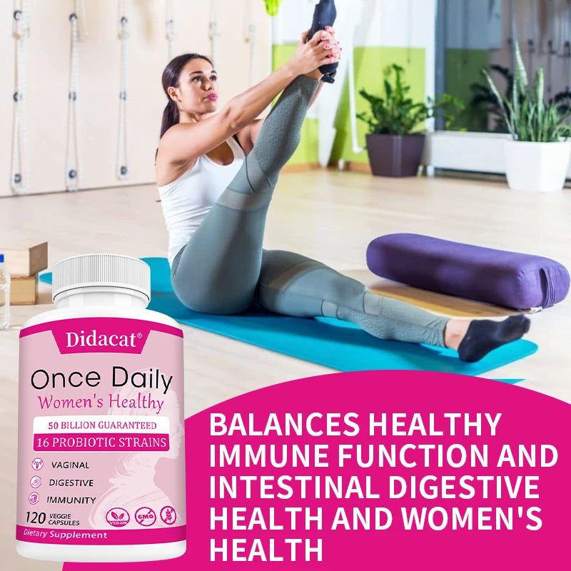 Women's Probiotic & Prebiotic Supplement – 50 Billion CFU Probiotic Supplement Qst