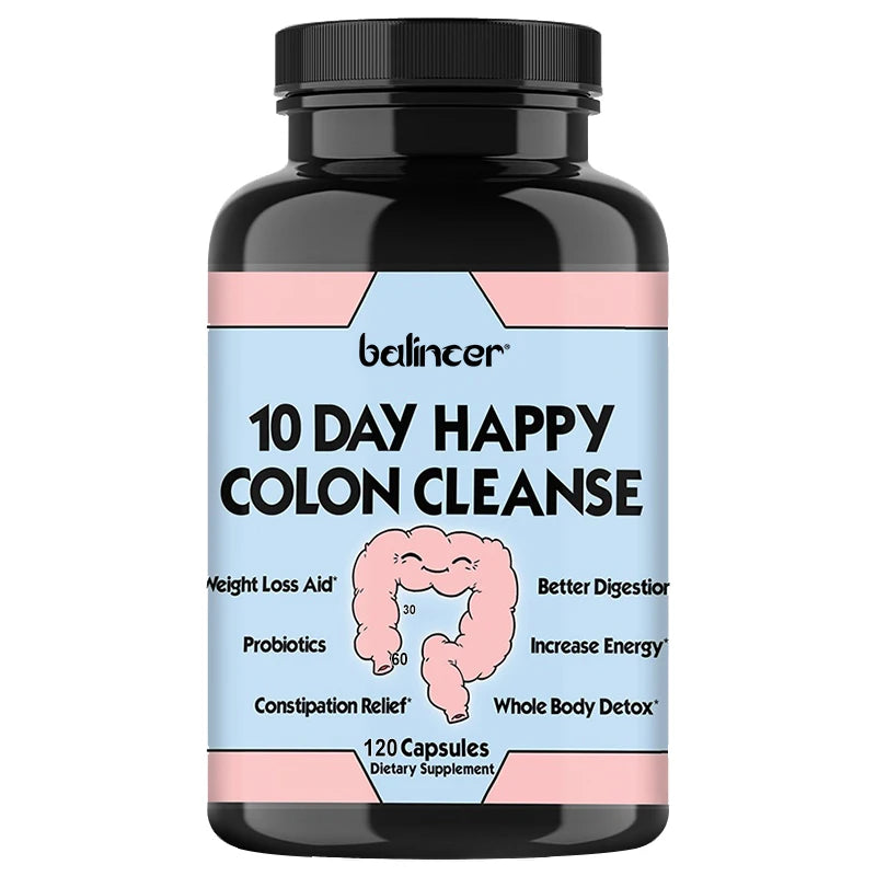 Kenofor Colon Cleanse Capsules – Non-GMO Digestive Support Digestive Supplement Qst 120pcs 1 bottle