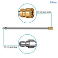Stainless Steel Pressure Washer Extension Wand Quick Connect Pressure Washer Wand Qme A2