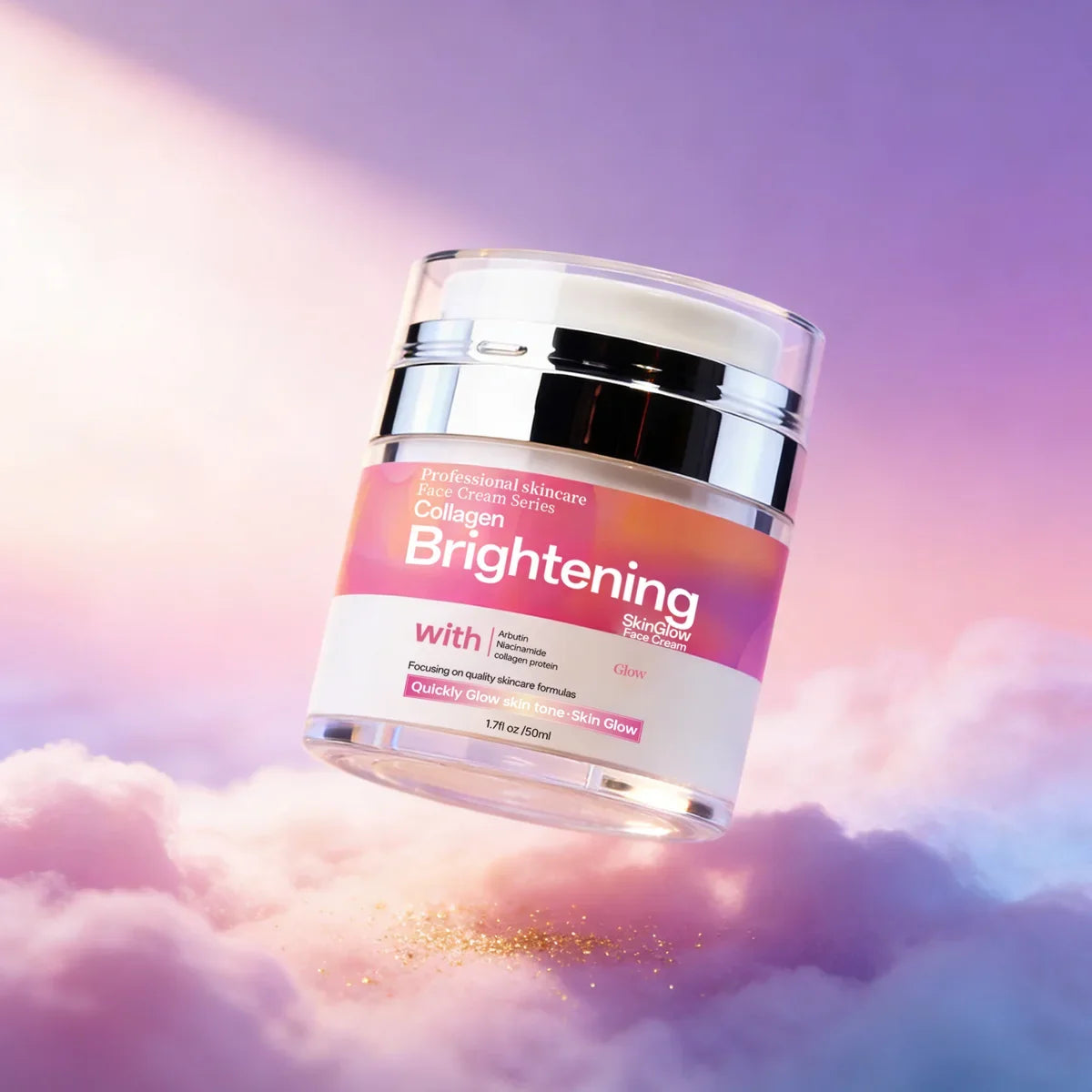 Collagen & Hyaluronic Acid Face Cream – Smoothing & Brightening Face Moisturizer Cream Qme