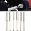 6-Piece Chainsaw Sharpener Burr Set – 4mm, 4.8mm & 5.5mm Chainsaw Sharpener Set Qme Default Title