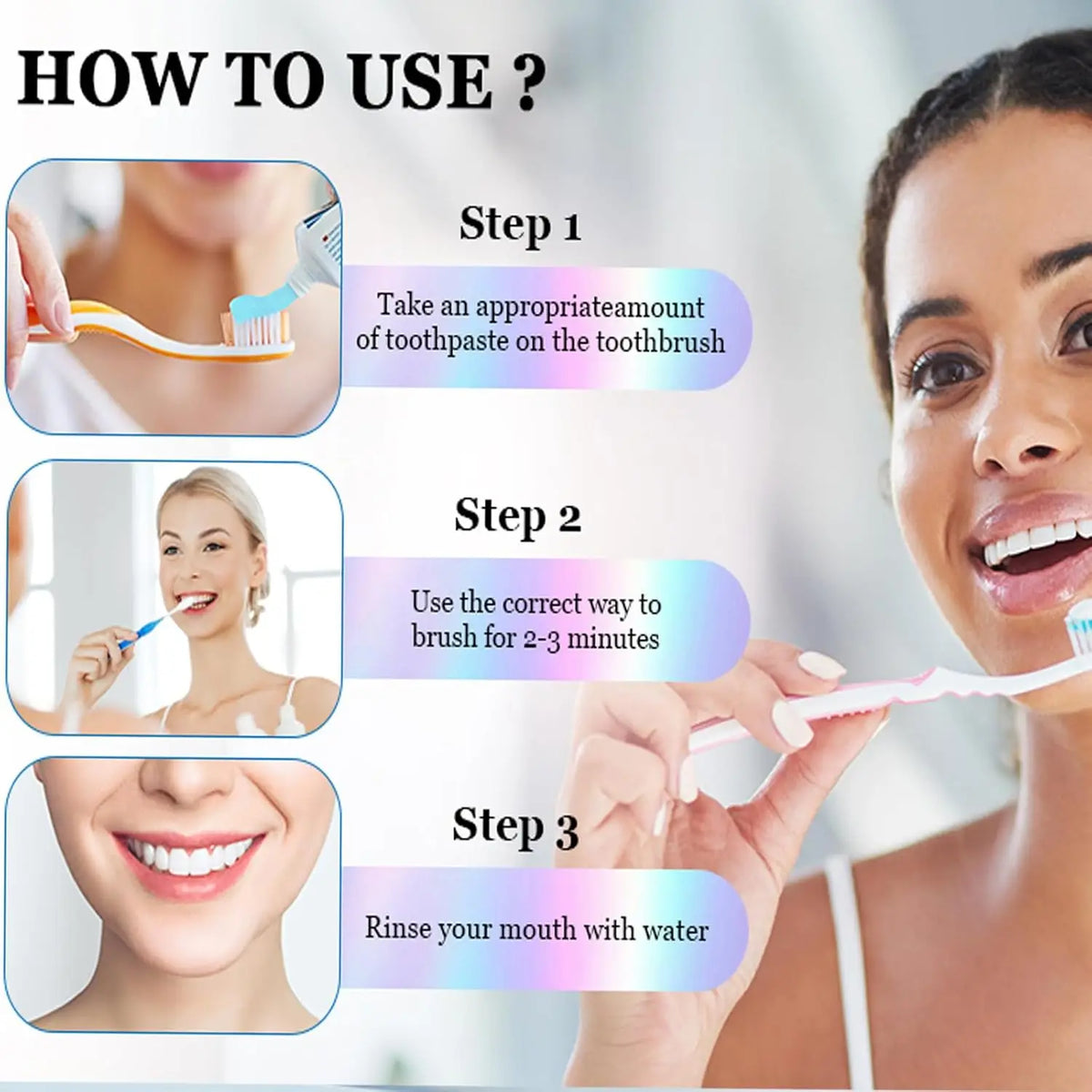 Niacinamide Whitening Toothpaste – Brightens & Protects Enamel Whitening Toothpaste Qme