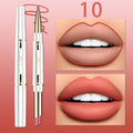 Long-Lasting Vibrant Lip Liner – No Smudge, 6 Shades Lip Liner Pencil Qme 10