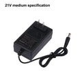 21V Lithium Battery Charger 1A for 18V Electric Drill | Smart Lithium Battery Charger Qme A1