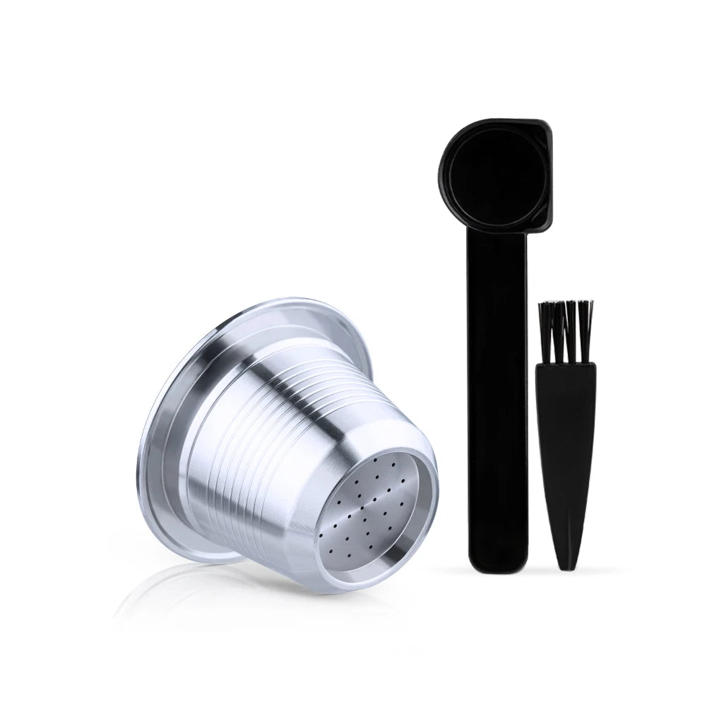 Reusable Stainless Steel Capsule for Xiaomi Scishare & Nespresso Reusable Coffee Capsule Qst 1Capsule