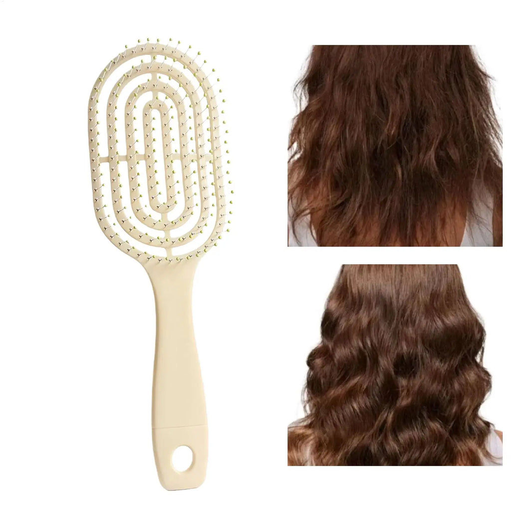 Anti-Static Detangling Hair Comb & Scalp Massage Brush Scalp Massage Comb Qme