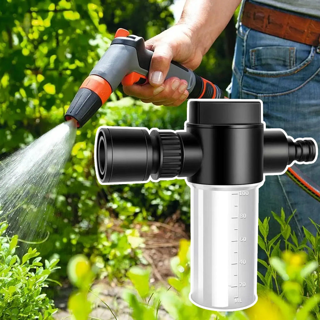 Foam Sprayer Hose Nozzle with Scale – Adjustable Garden Sprinkler Garden Hose Sprayer Qme