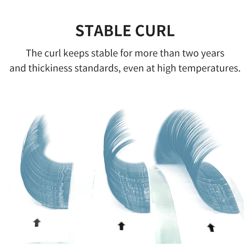 NATUHANA Cream Beige Lash Clusters Mixed Lengths – Soft Individual Lash Clusters Qme