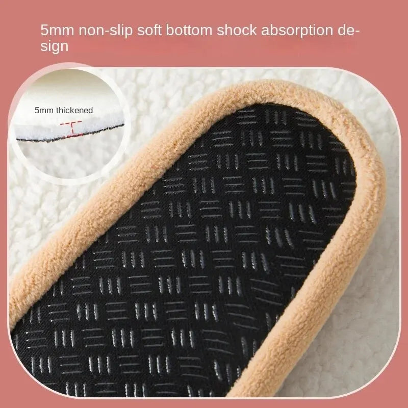 Baby Anti-Slip Socks Newborn Warm Crib Floor Shoes Rubber Sole Baby Grip Socks Qme