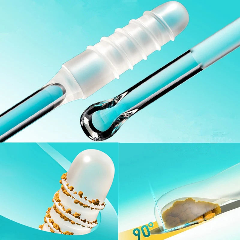 Reusable Silicone Ear Wax Removal Tool – 24pc Double-Head Kit Ear Cleaning Tool Qst