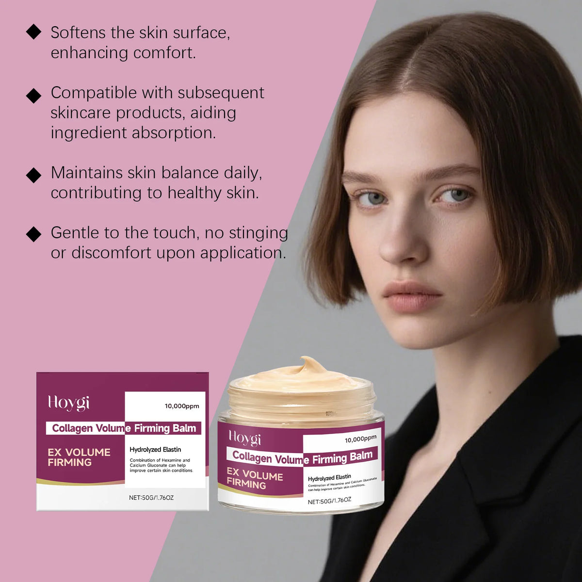 Hoygi 50g Deep Moisturizing Face Cream – All Skin Types Facial Moisturizer Cream Qst