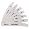 Professional Wood Nail Files 180/240 Grit Emery Board – 10 Pack Emery Board Nail File Qme 100 180