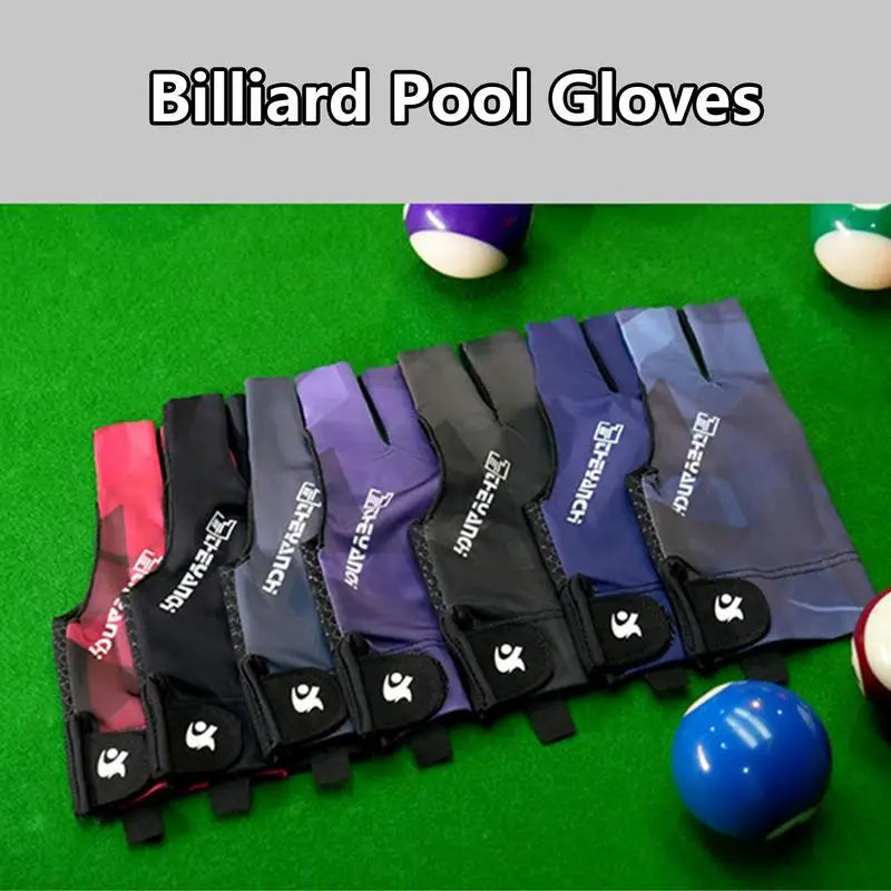 Billiards Glove – Non-Slip Breathable Pool Cue Glove Billiards Glove Qst